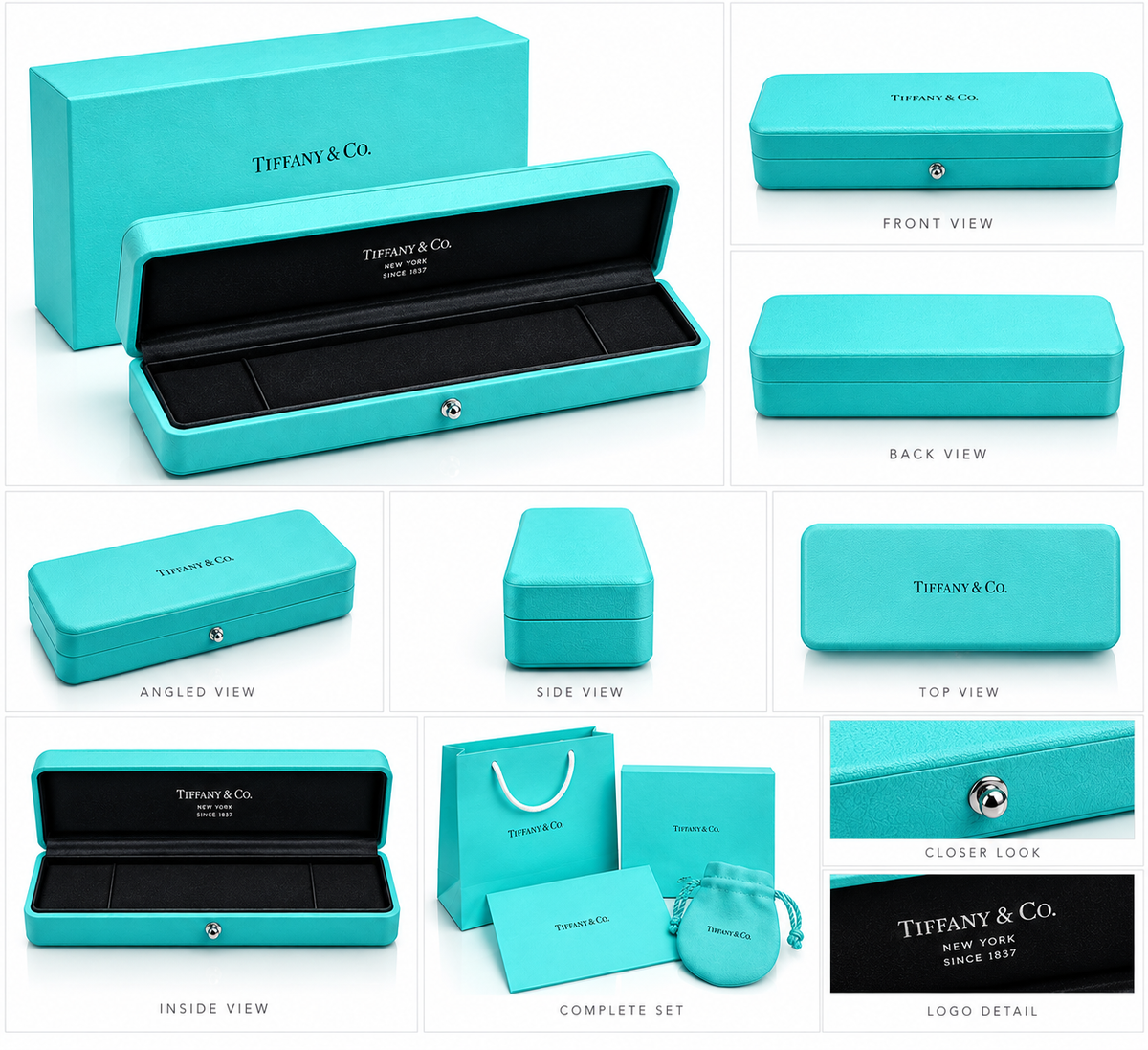 Luxury Turquoise Jewelry Gift Box