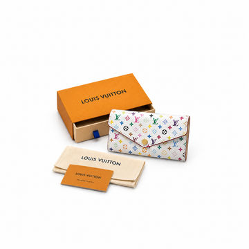 Luxury Multicolor Monogram Clutch Wallet