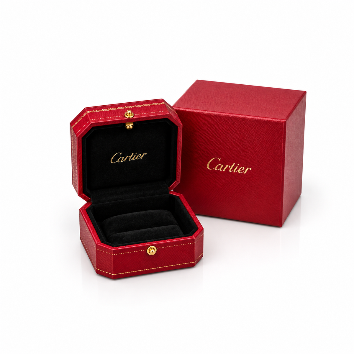 Luxury Red Jewelry Presentation Box